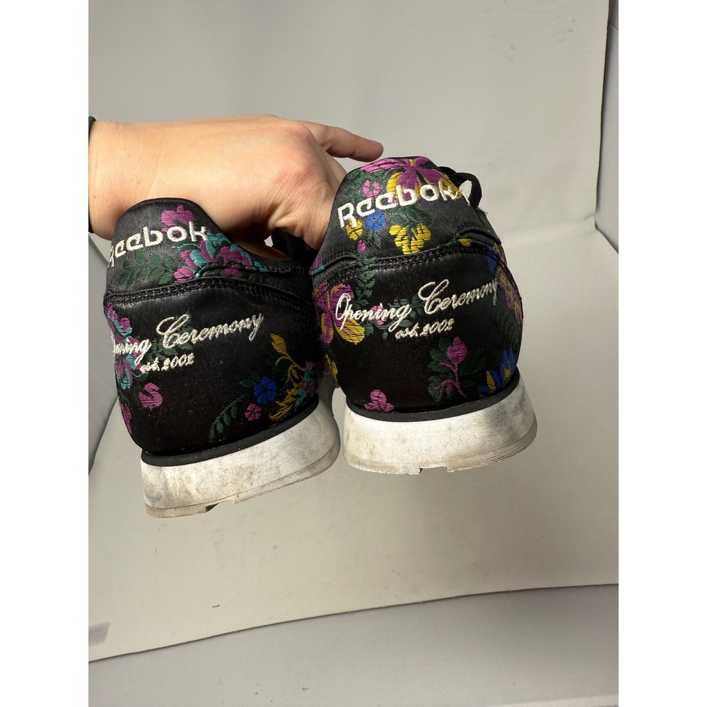 Reebok Opening Ceremony x‎ Classic Leather Premium Black Sz 13 - Picture 5 of 12